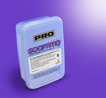 Основа для мыла Soaptima Прозрачная ПРО БПО SLS-free – фасовка по 1 кг, 10 кг в коробке, Россия Основа для мыла Soaptima Прозрачная ПРО БПО SLS-free